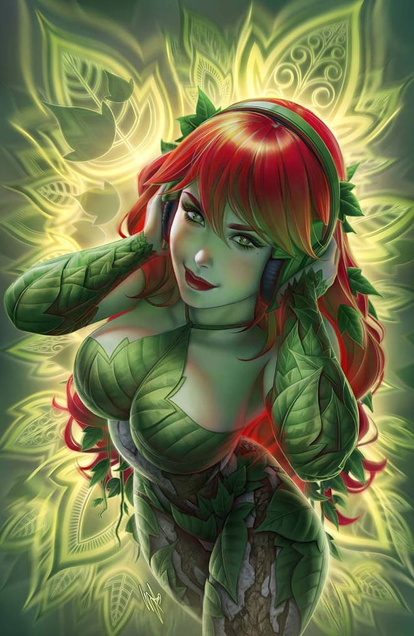 Poison Ivy by TG133 - 2d, Poison Ivy Cartoon HD phone wallpaper