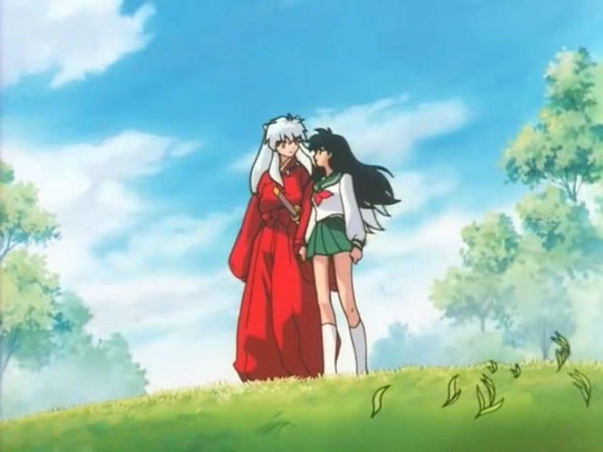 Episode 48, Romantic Anime Inuyasha HD wallpaper