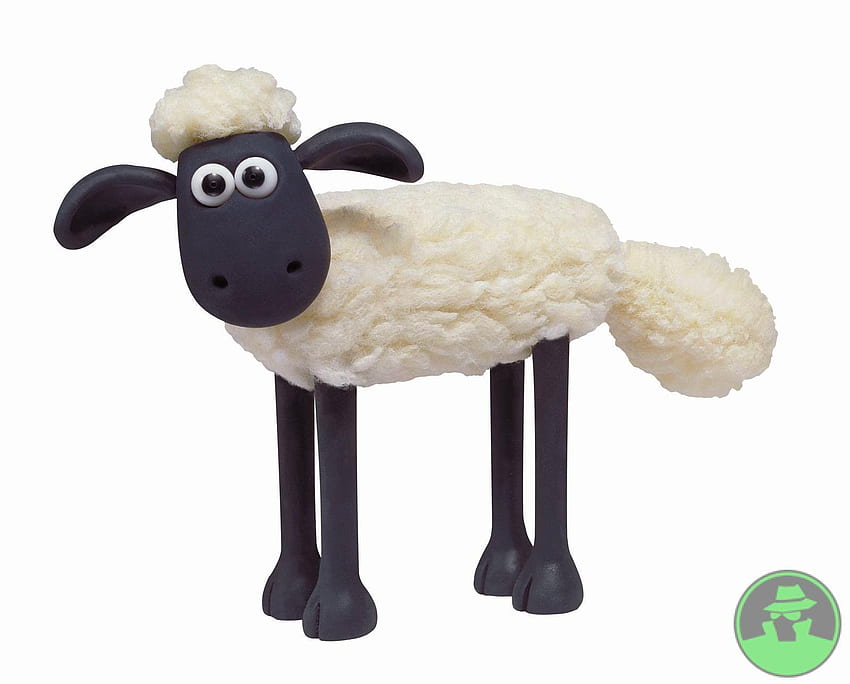Shaun, a ovelha, ovelha de desenho animado papel de parede HD