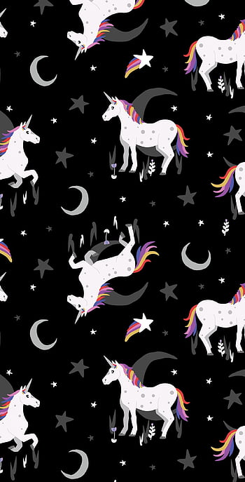 Cute Unicorn Black Hd Wallpapers Pxfuel