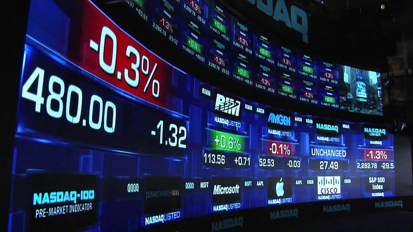 Nasdaq . Wall-Street-Nasdaq HD-Hintergrundbild