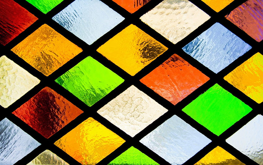 Stained Glass, graphy, bright colors, colors, glass HD wallpaper