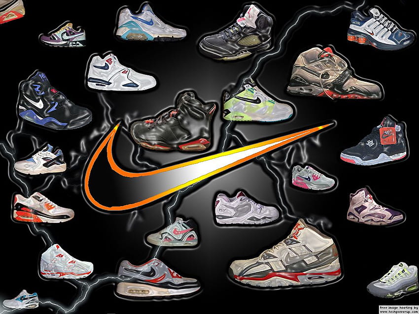 Nike Basketball Shoes, Cartoon Jordan Shoes HD wallpaper