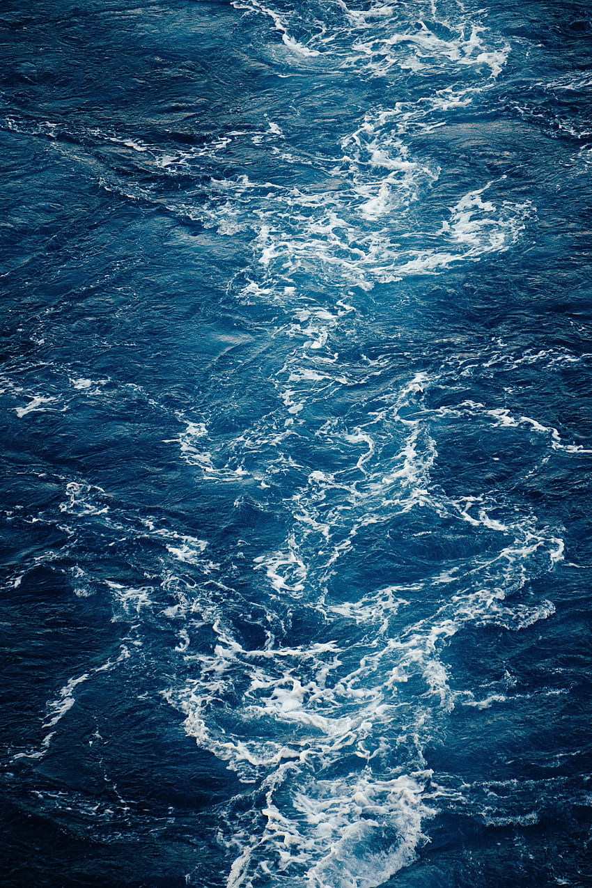自然, 水, 海, 波, 泡 HD電話の壁紙