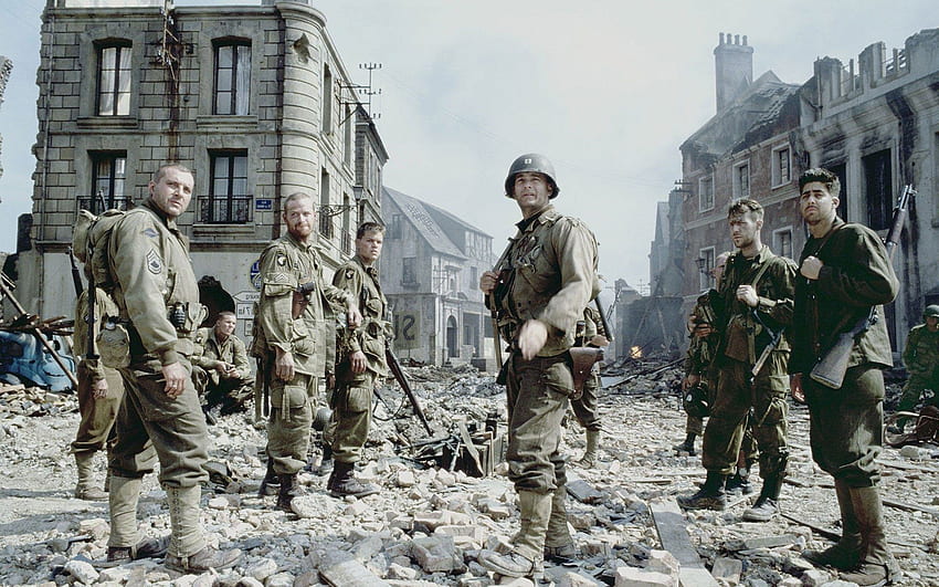 Saving Private Ryan and Background HD wallpaper