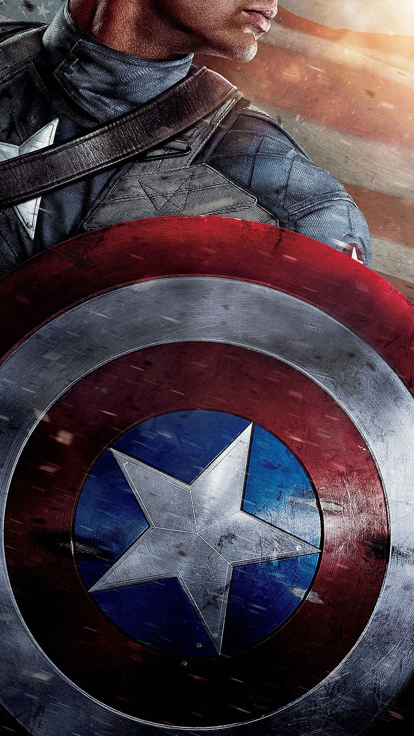 Captain America Poster Film Hero Art, Captain America Android HD phone wallpaper