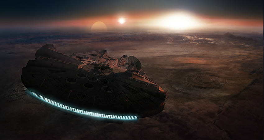 Star Wars Landscape, Tatooine HD wallpaper
