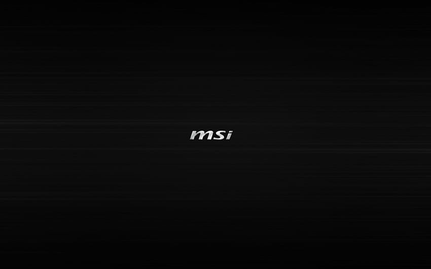 Msi Gaming Series ยอดนิยม MSI Black วอลล์เปเปอร์ HD