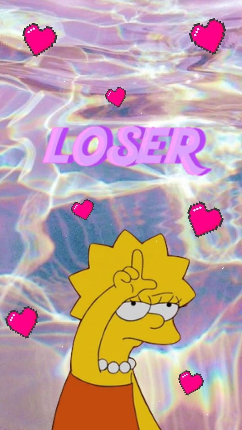 Aesthetic Bart Simpson Wallpaper Download  MobCup