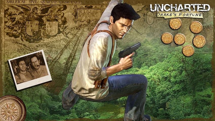 ไม่จดที่แผนที่ Uncharted Drake's Fortune, Uncharted, ชุด Uncharted, Uncharted 1 วอลล์เปเปอร์ HD