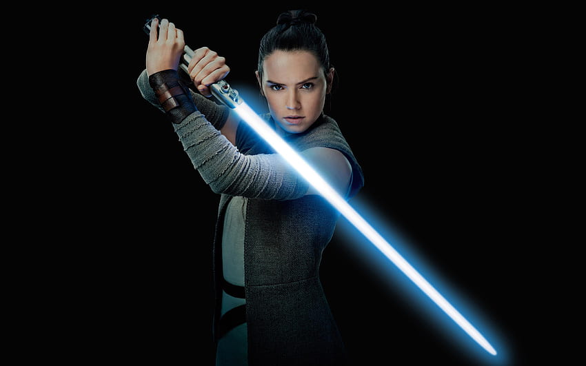 Daisy Ridley Rey Star Wars The Last Jedi Movie Actress Hd