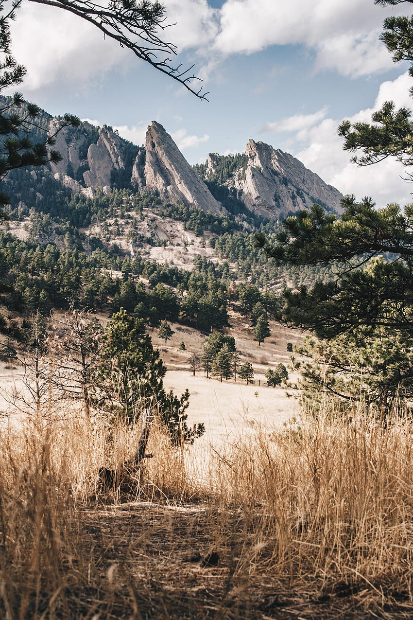 Boulder Colorado [oc] [] Paysage Nature - Sommet Fond d'écran de téléphone HD