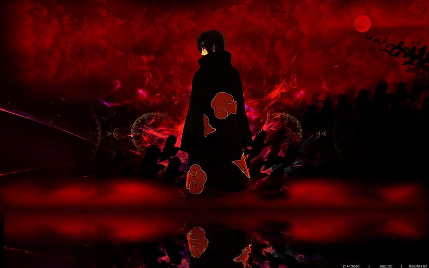 Akatsuki Itachi Vollständige er von iPhone Naruto HD-Hintergrundbild
