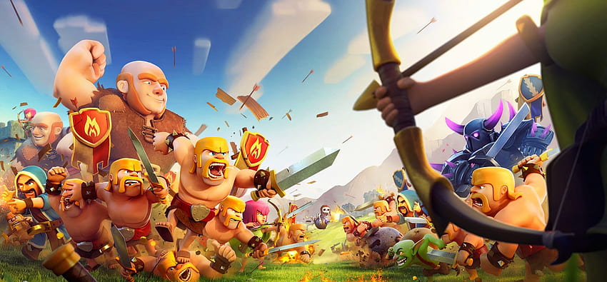 Clash Of Clans High Quality, Clash of Clans Dragon HD wallpaper