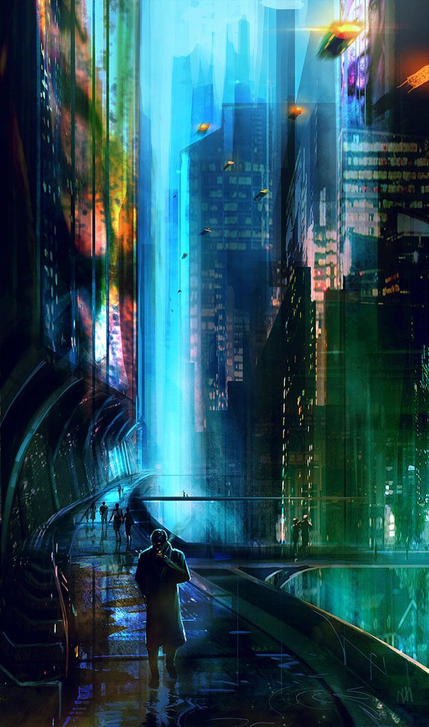 Blade Runner, Blade Runner Şehri HD telefon duvar kağıdı