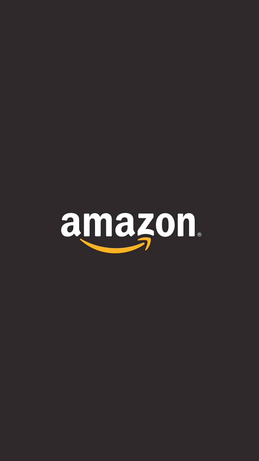 Logotipo de Amazon, iPhone de Amazon fondo de pantalla del teléfono