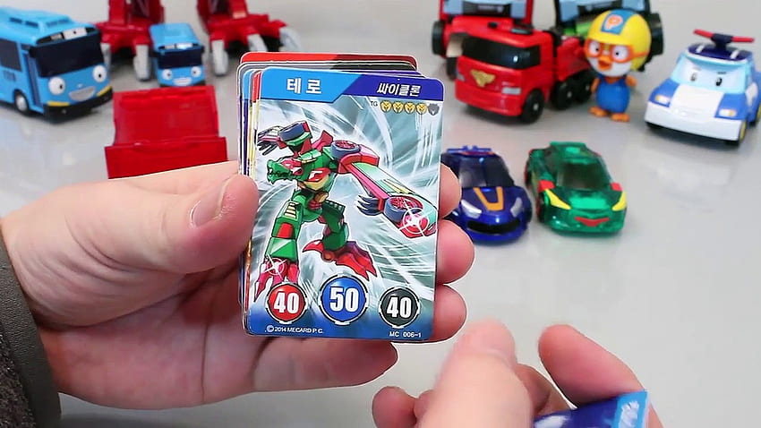 Robot Car transformers Turning Mecard Tayo Bus English Learn Numbers Colors Toy Surprise HD wallpaper