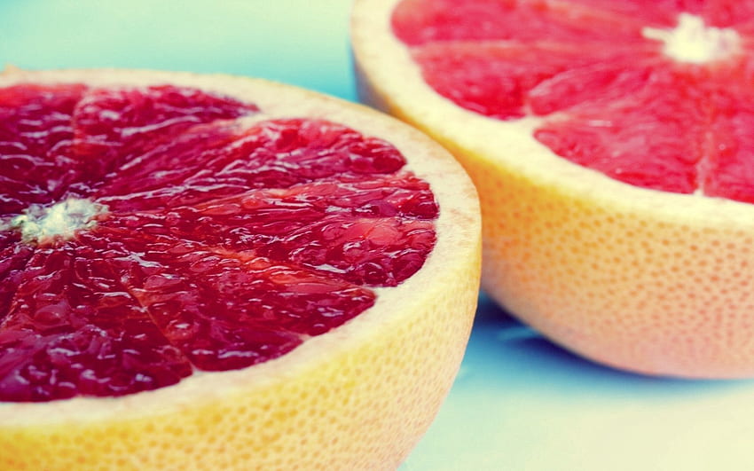 Macro, Citrus, Grapefruit HD wallpaper