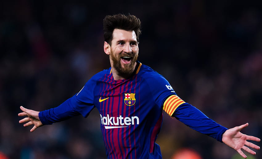 Lionel Messi, celebration, goal, football, sports HD wallpaper