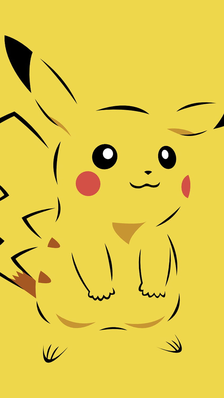 iPhone'un en iyi Pokemonu. Pikachu iphone, Pikachu , Sevimli çizgi film, Harika Pikachu HD telefon duvar kağıdı