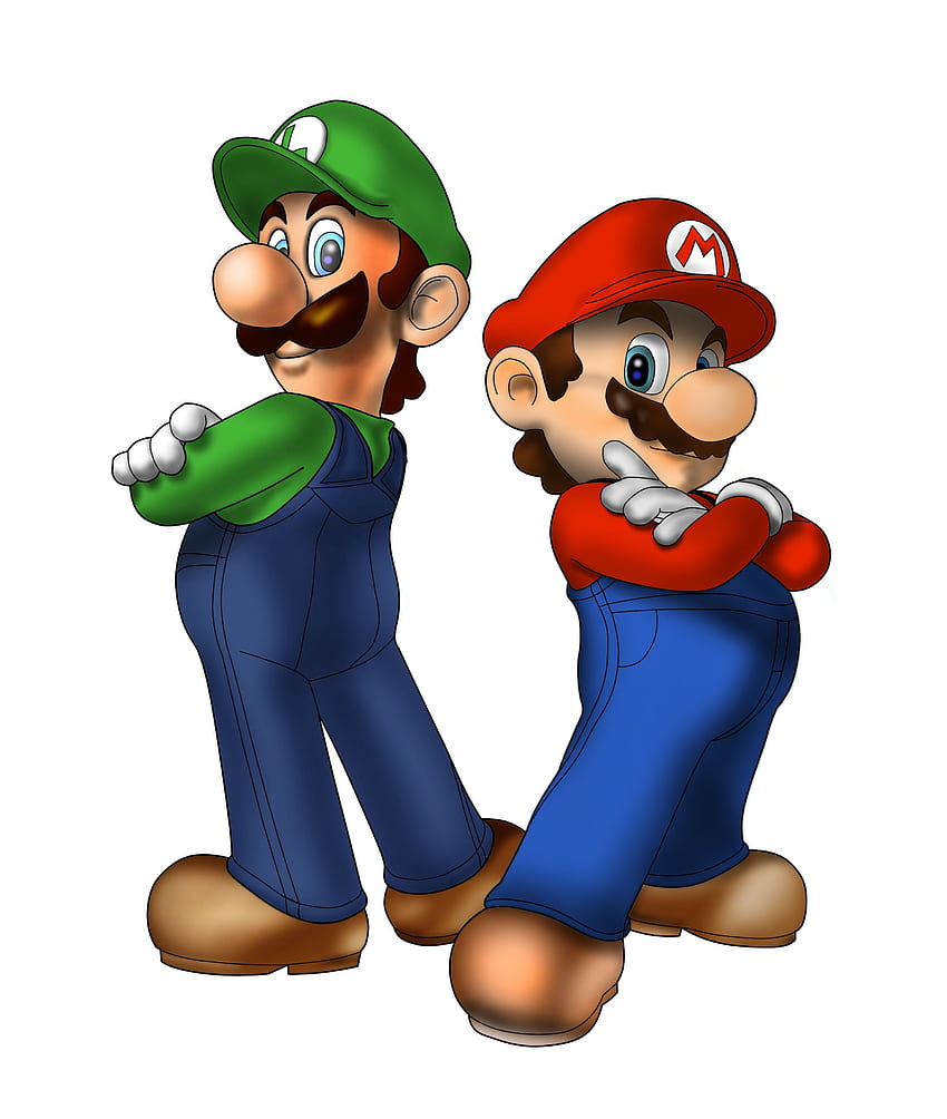 Mario Luigi (strona 1) - Linia, Super Mario i Luigi Tapeta na telefon HD