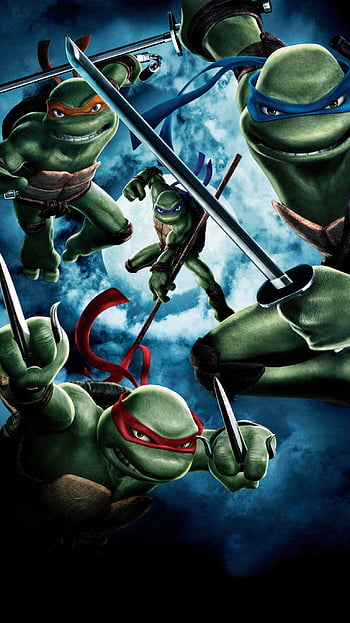 TMNT 2007 Movie Wallpaper - Leonardo 1, A screencap of a sc…