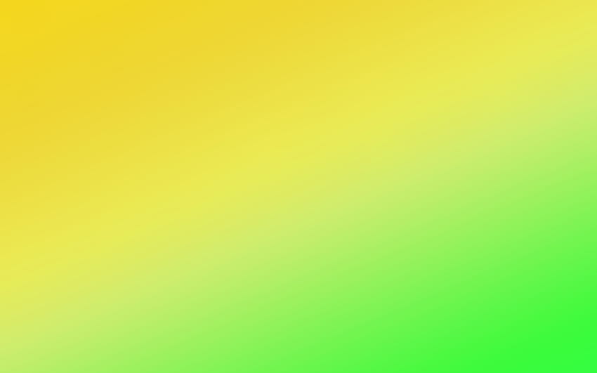 Yellow Green Blur Gradation, Cool Green and Yellow HD wallpaper