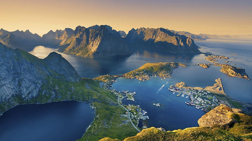 Islas Lofoten Noruega, Noruega fondo de pantalla