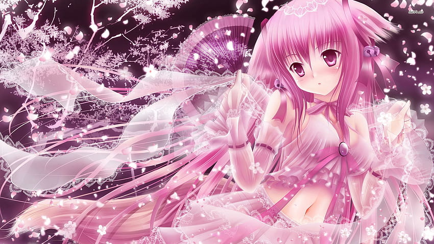 Pink angel - Anime HD wallpaper | Pxfuel