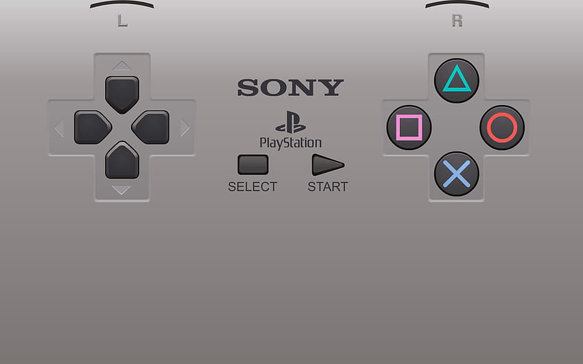 PS1-Controller von Doctor G, PlayStation-Controller HD-Hintergrundbild