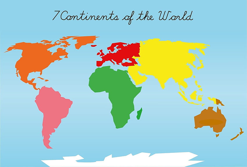 Weltkarte Sieben Kontinente Ozeane Neue Weltkarte Sieben Kontinente HD-Hintergrundbild