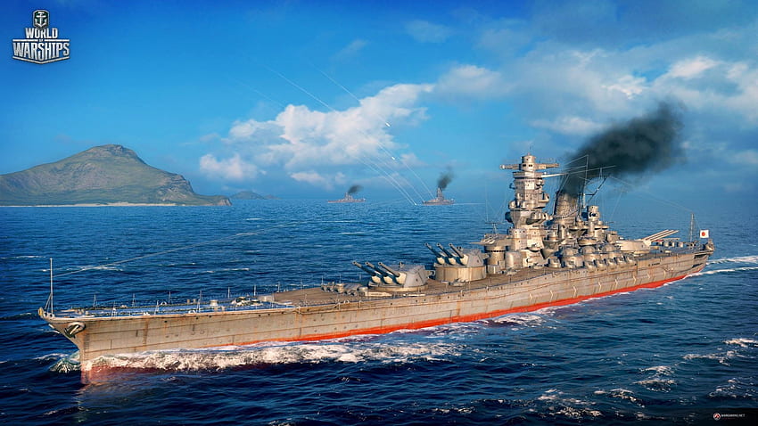 World of Warships Yamato HD duvar kağıdı