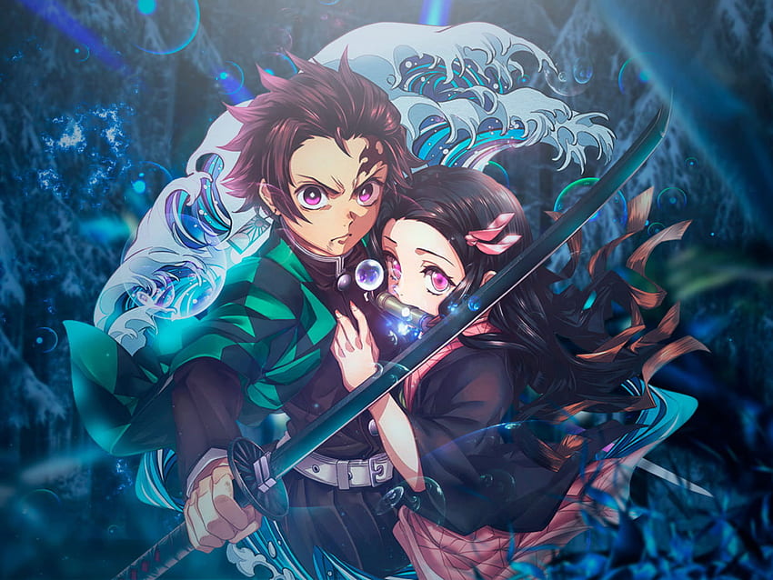 Kimetsu no Yaiba , Nezuko, Tanjiro Kamado, Kamado Tanjirō, Kamado ...