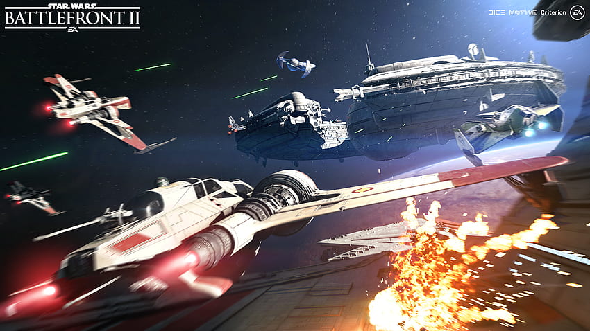 Star Wars Battlefront II Pre-Alpha Runs at @60 on PlayStation 4 Pro HD wallpaper