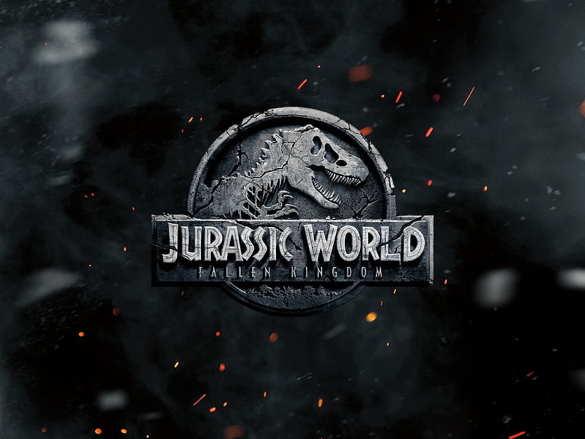 Jurassic World: Fallen Kingdom, , , 2018, Filmes, Jurassic World Logo papel de parede HD