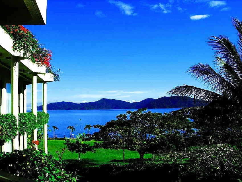 Houses: China Sea South Tanjung Aru Resort Kota Kinabalu Malaysia HD wallpaper