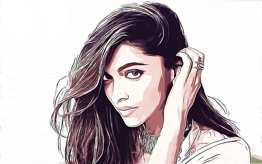 ❣️💌so finally complete to Deepika Padukone face drawing✨💗  ---------------------------------------------------- DM: commission... |  Instagram