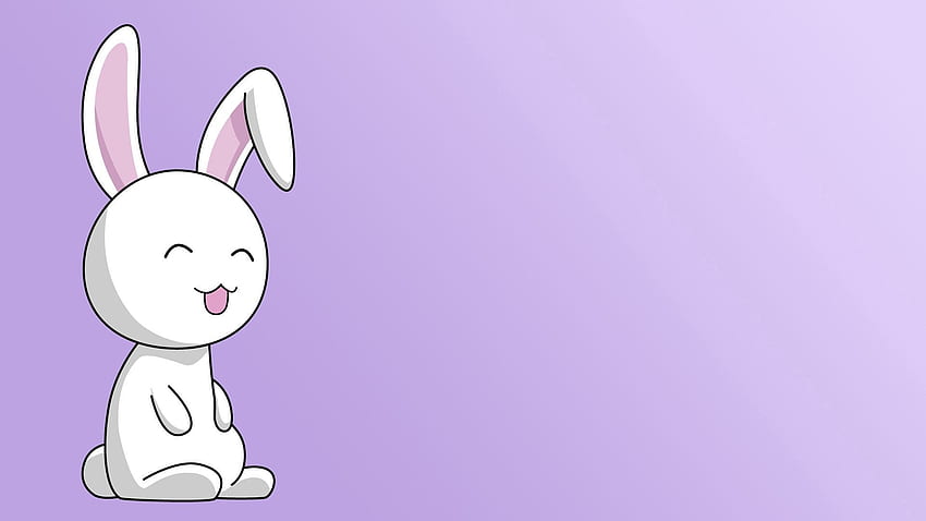 Vector, Bright, , Drawing, Smile, Hare HD wallpaper