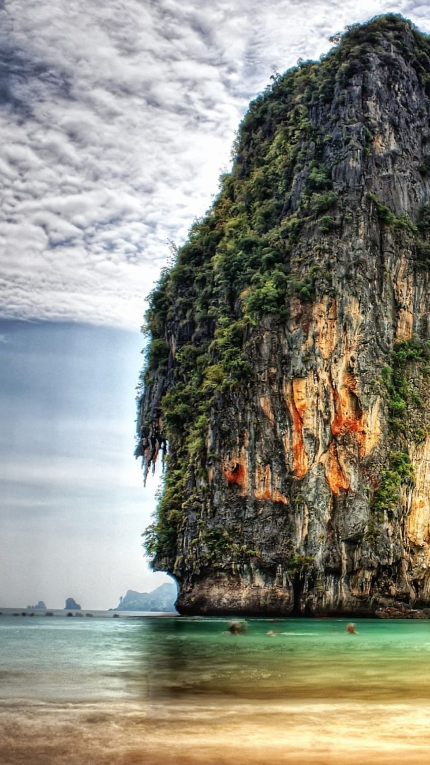 Schönes Insel-Mobile, Thailand-Wasser iPhone HD-Handy-Hintergrundbild