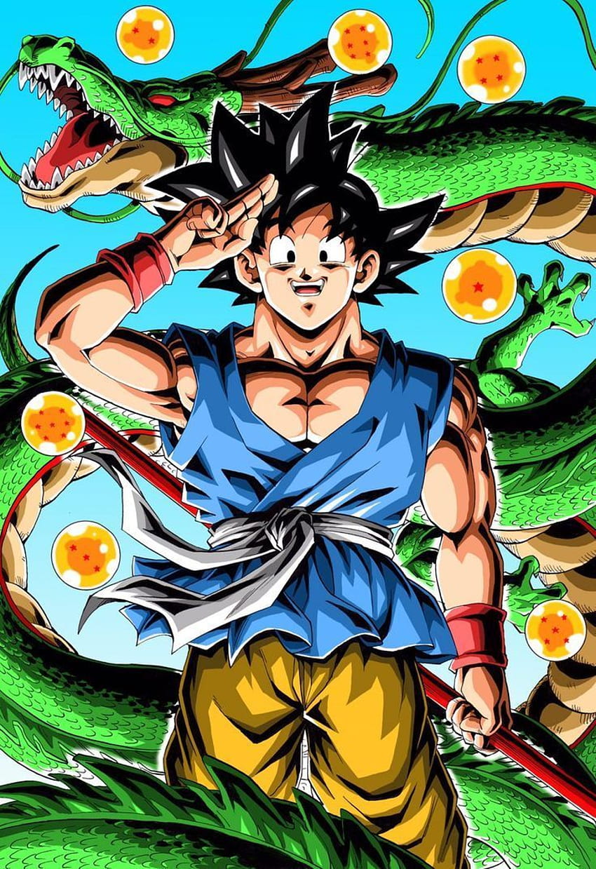 DB GT Wallpaper  Dragon ball painting, Anime dragon ball goku