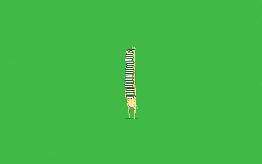 This is what I looked like as a kid every time I'd come home Â· Minimalist GiraffesDeclutter ... HD wallpaper