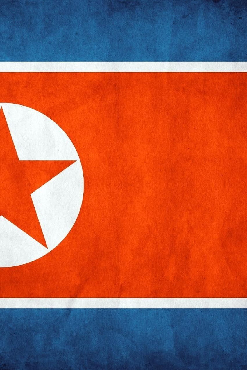 Северна Корея, фон, текстура, флаг на Северна Корея HD тапет за телефон