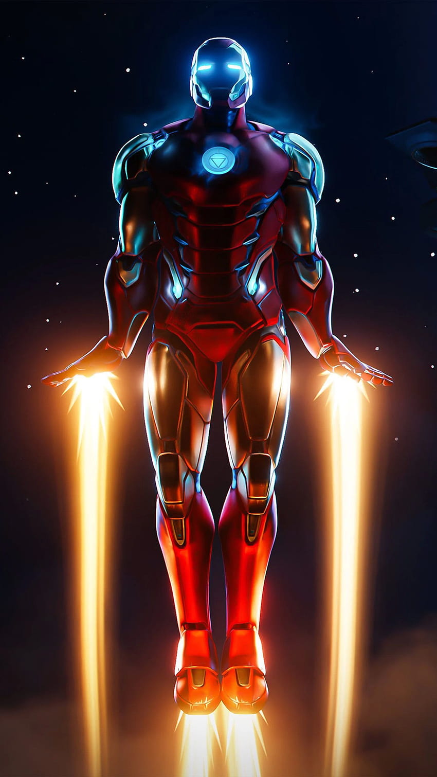 Iron Man Fortnite Ultra Mobile. Железният човек изкуство, Железният човек, Железният човек, Телефонът на Железния човек HD тапет за телефон