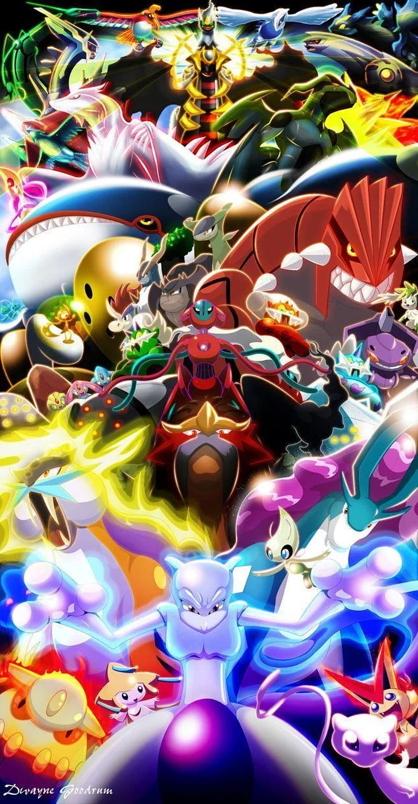Legendäres Pokémon-Telefon, Pokémon-Spezial HD-Handy-Hintergrundbild