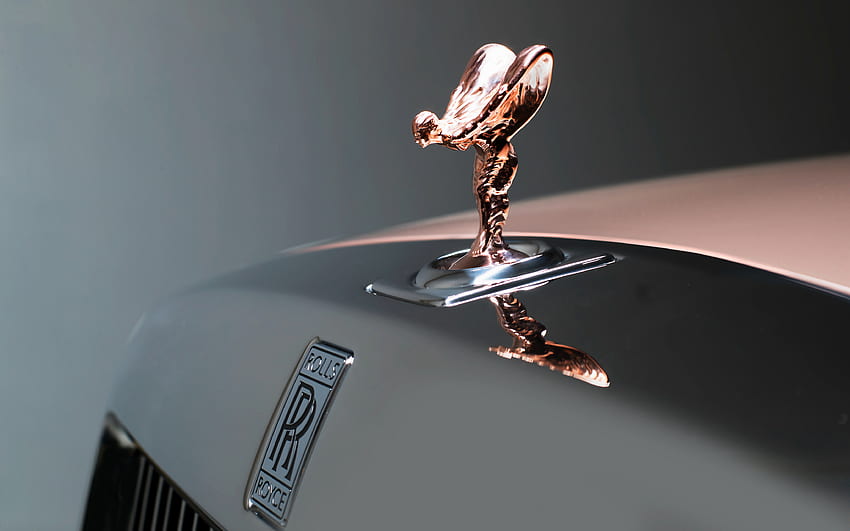 Rolls-Royce Phantom, logo, marchio Sfondo HD
