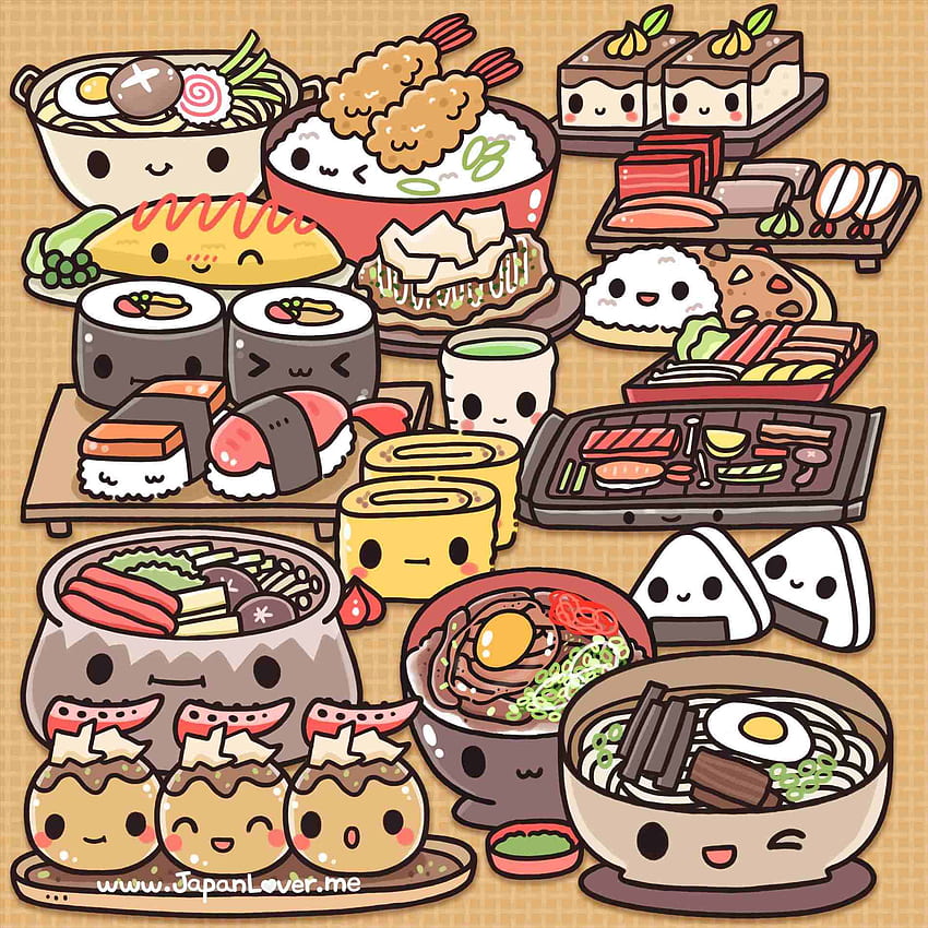 How Kawaii Food With Faces To Cookie Website, Cute Food with Faces HD phone wallpaper