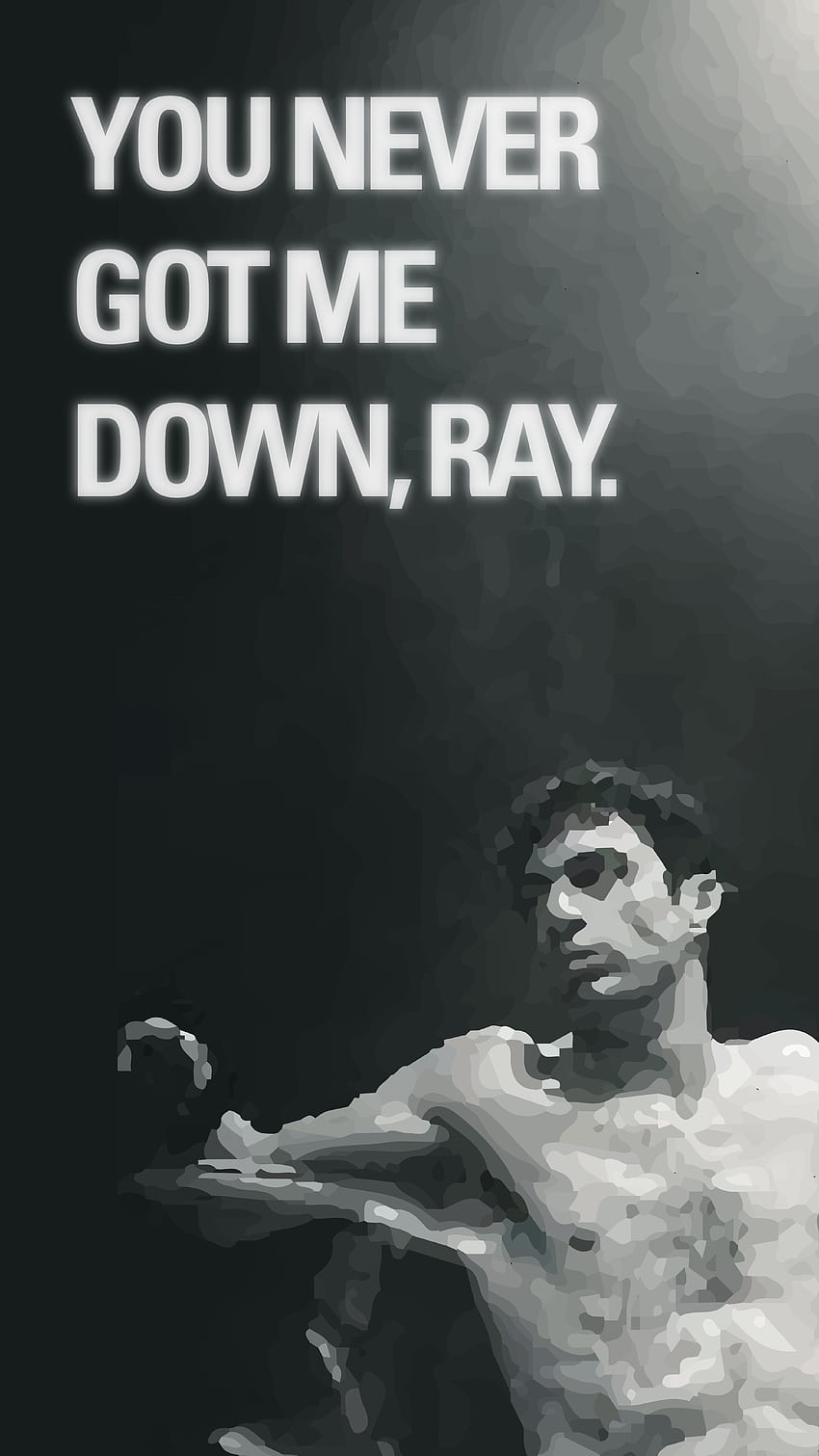 A poster for the iconic biopic, Raging Bull. HD phone wallpaper