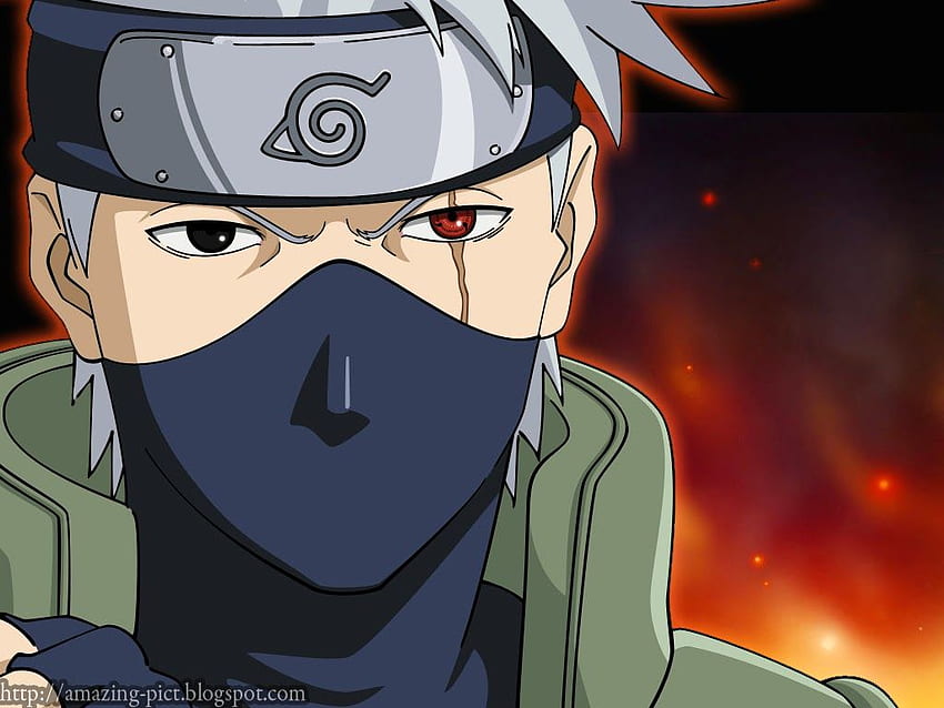 Amazing : Kakashi Hatake (Naruto Shippuden), Kakashi Face HD 월페이퍼