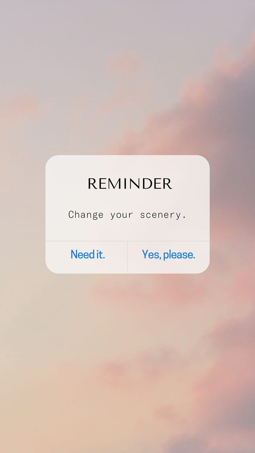 Aesthetic Quotes & Background for Your Phone [], Clouds Aesthetic ...