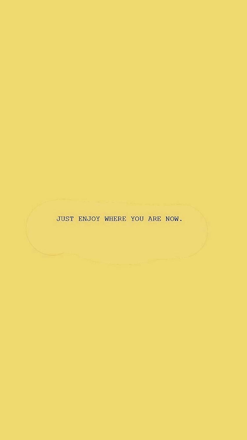 Elena Rodriguez on S & R. Yellow quotes,, Yellow Aesthetic Quotes HD phone wallpaper